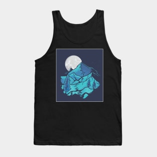 Moon landscape Tank Top